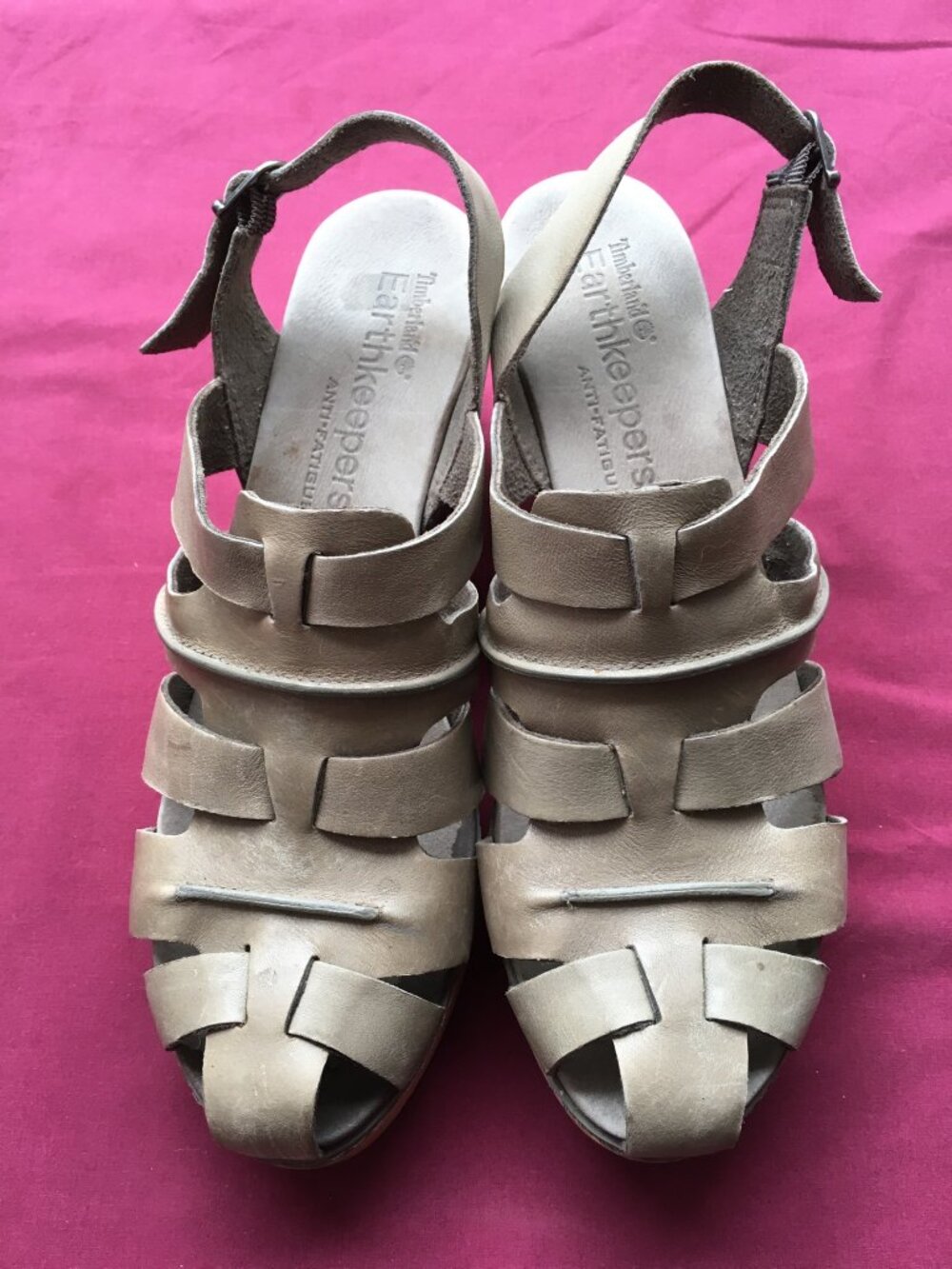 Timberland Closed Toe Platform Sandal- Earthkeepers Anti-Fatigue - size 10